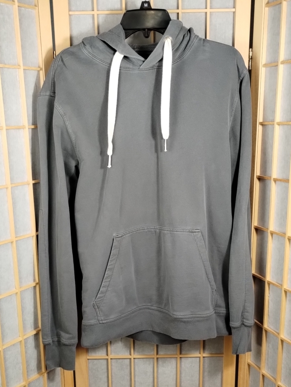 Buck Mason Gray Hoodie Size M